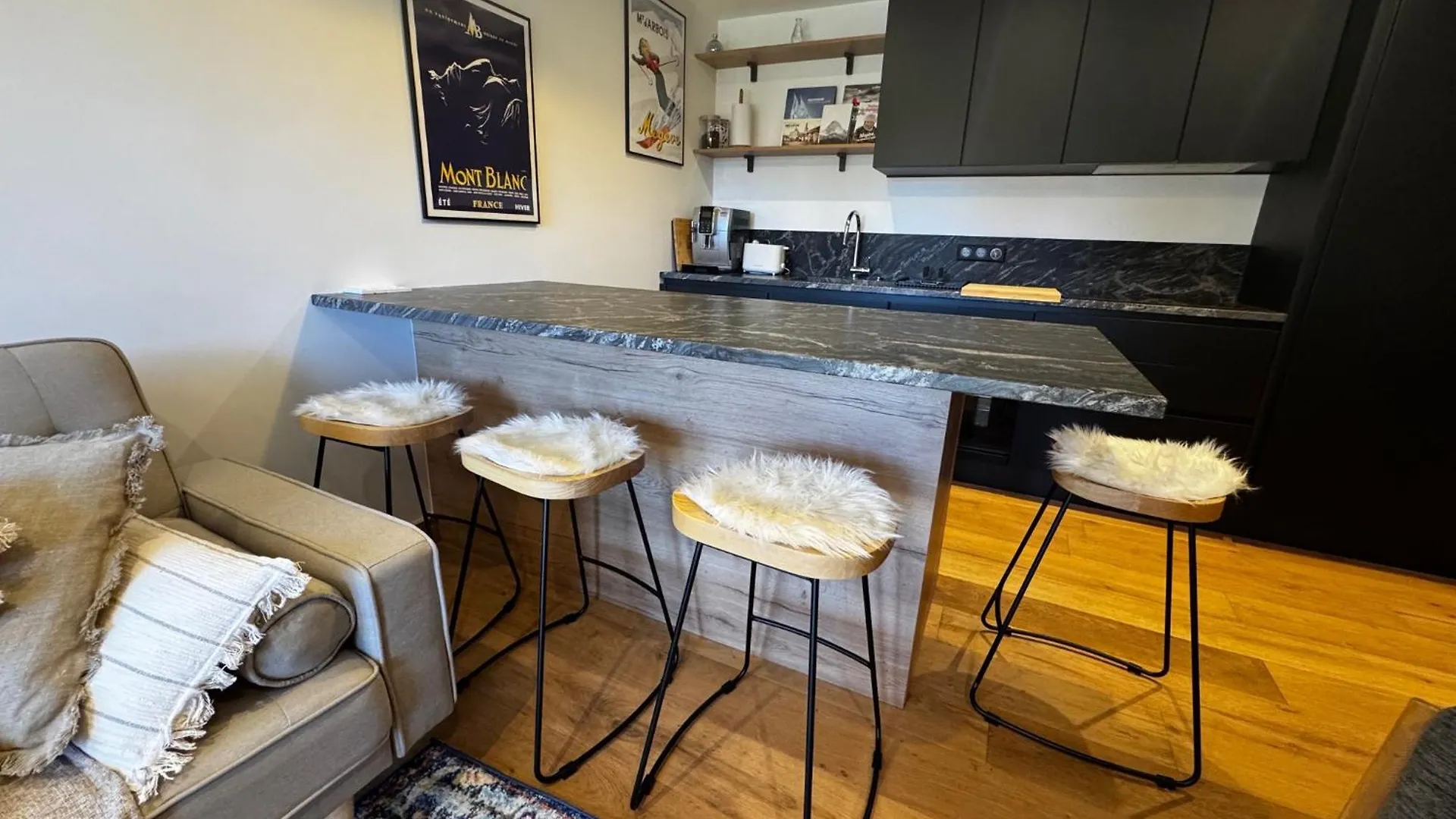 Apartmán Chalet Sassy Evasion Cocooning Jardin Et Box Megève Francie